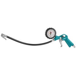 TOTAL INFLADOR LLANTAS C/MANOMETRO TAT11601