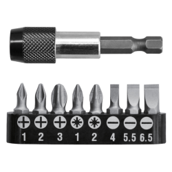 TOTAL ADAPTADOR CON PUNTAS 9 PCS TACSD3091