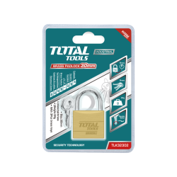 TOTAL CANDADO BRONCE 30MM TLK32302