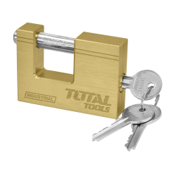 TOTAL CANDADO SEGURIDAD BRONCE 80MM TLK32803