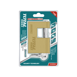 TOTAL CANDADO SEGURIDAD BRONCE 90MM TLK32903